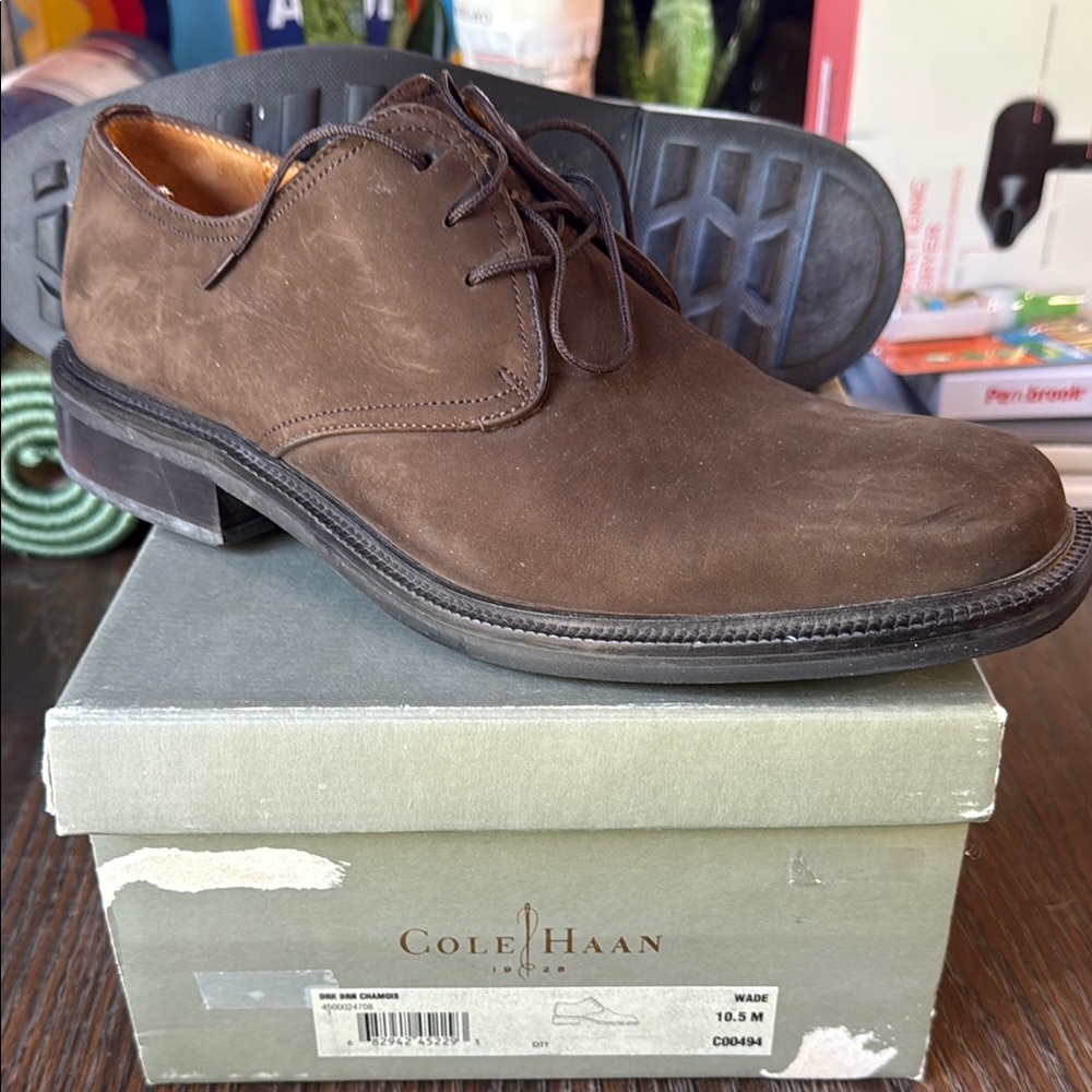 Cole Haan Men's Dark Brown Oxfords